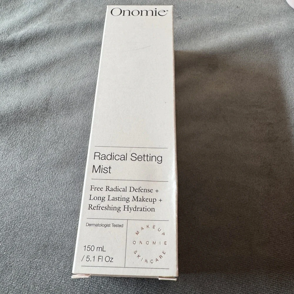 Onomie Radical Setting Mist 5.1oz Korean Skincare Hydrating Glowy Clean Beauty